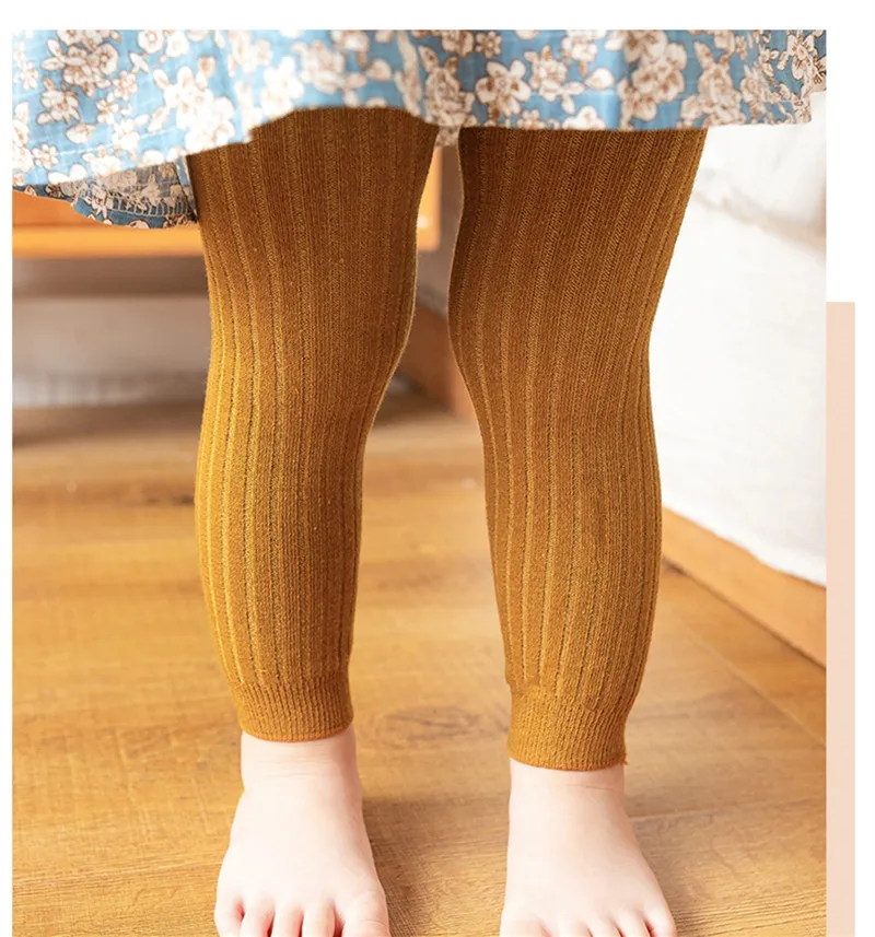 Frühling Baby Jungen Mädchen Hosen Neugeborene Mädchen Leggings Strumpfhosen Baumwolle Stretch Kinder Kinder Strick hose für 0 bis 6 Jahre – Detail 15