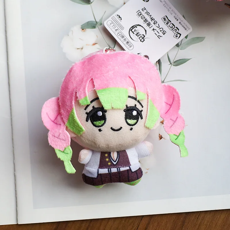 Anime Demon Slayer Tomioka Giyu Kamado Tanjirou Kamado Nezuko Agatsuma Zenitsu Shinazugawa Genya Plüschtier Puppe Geschenk – Detail 15