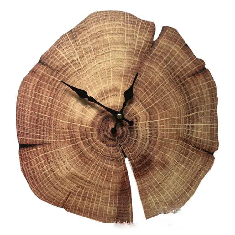 Annual Ring Wooden Wall Clock SKU-4  