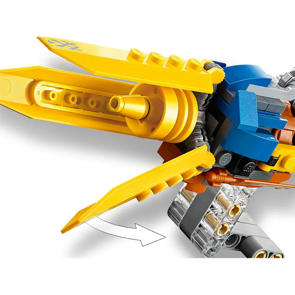 Anakin&rsquo;s Podracer set Building Blocks Movies and Game Spacecraft Assemble Brick Model For Kids Birthday Gifts building block toys building toy set