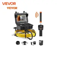 VEVOR DVR Recording Pipe Inspection Camera with 512Hz Locator IP68 9 Drain Sewer Camera w/12 Adjustable LEDs and 16 GB SD Card 1
