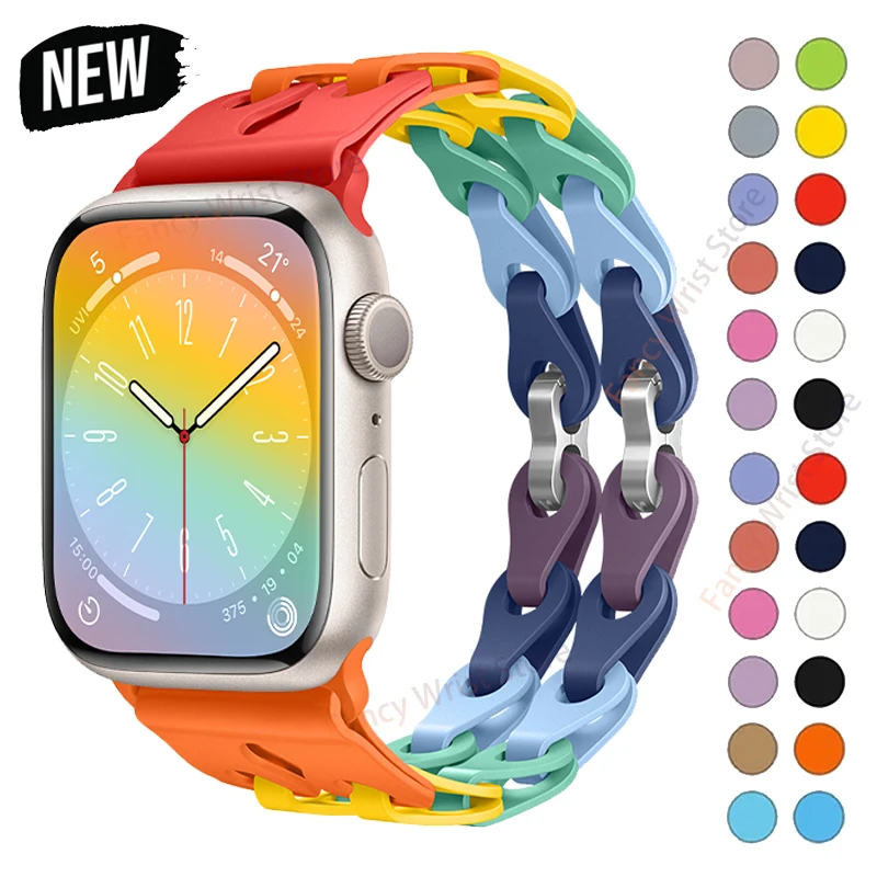 Premium Silicone Sport Strap Bracelet