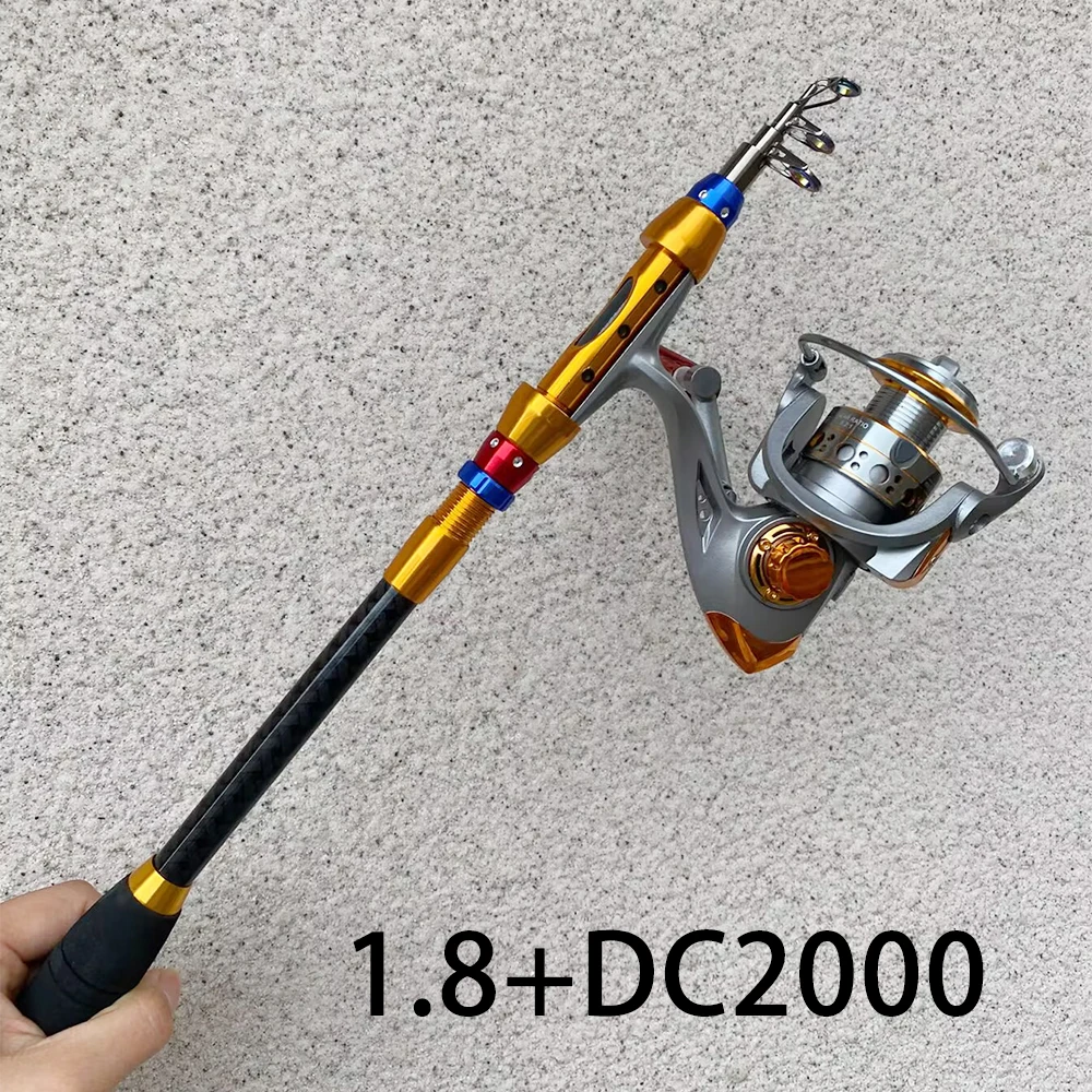  slider image of 1.8-3.6m Telescopic Fishing Rod
