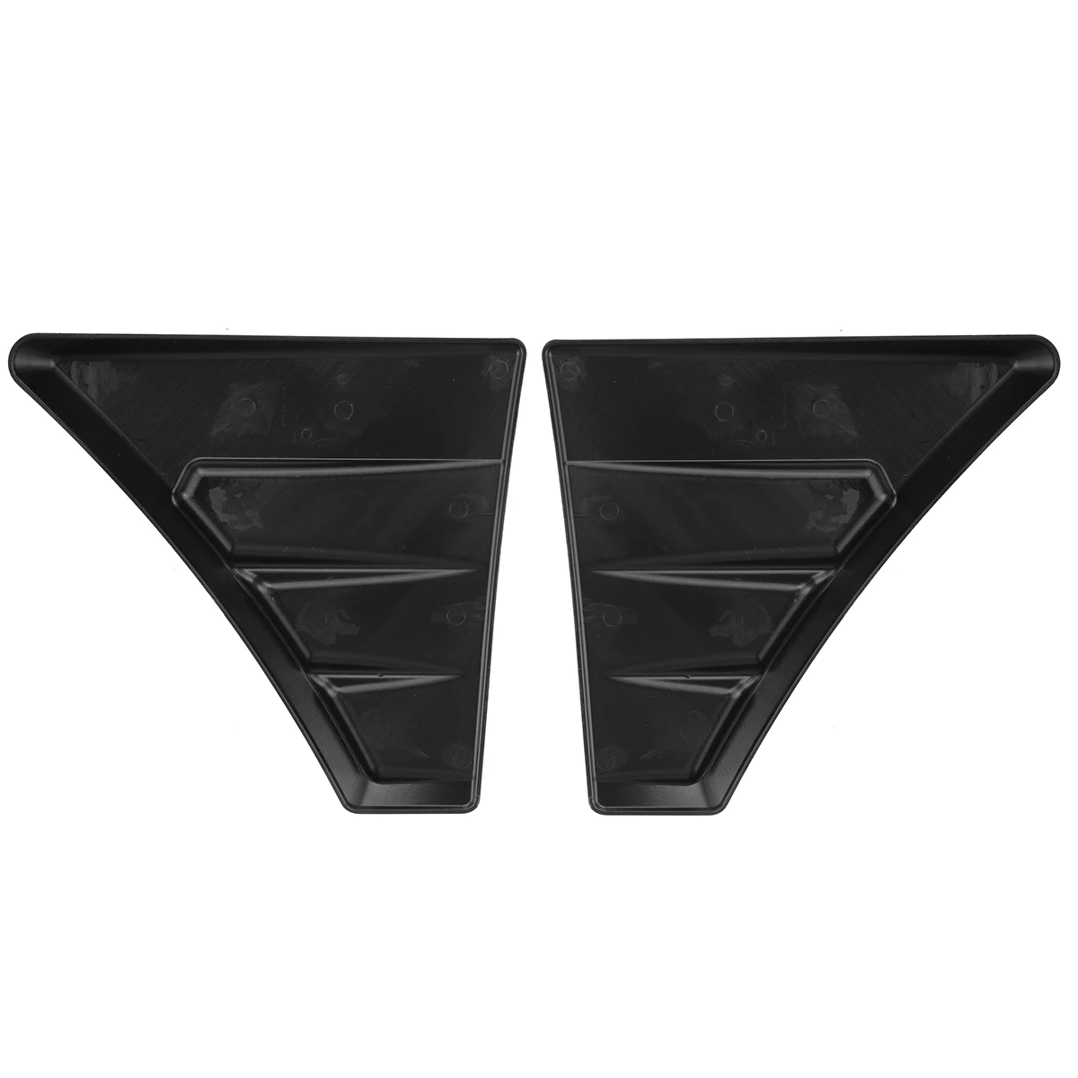 GOTOTOP Lot De 2 Aérations De Capot De Voiture - En ABS - Universel - Pour Focus RS MK2 - Noir Clair