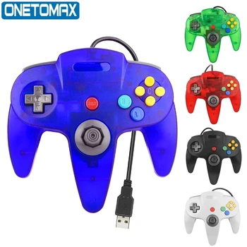 USB Wired Gamepad N64 Joystick Gamepad Controller 1