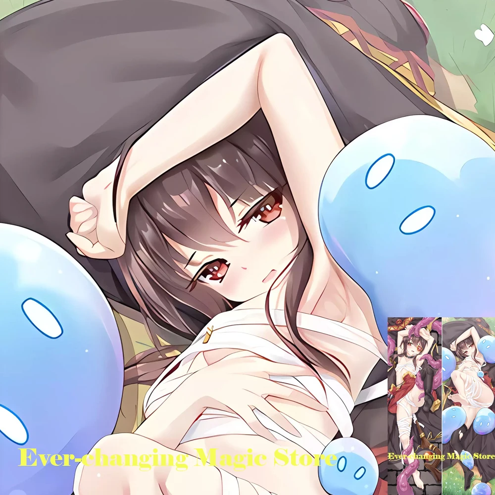 

Konosuba Megumin Dakimakura Hugging Body Pillow Case Anime Pillow Cover Bedroom Bedding Cosplay Pillowcase Otaku Gifts