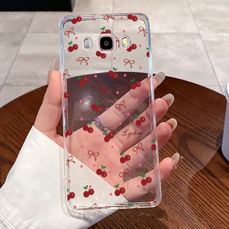 Aesthetic Cute Cat Transparent Phone Case Cover