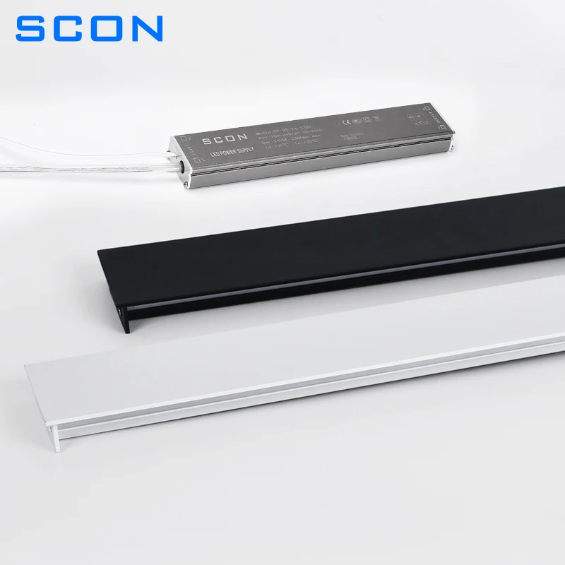 SCON LED 초박형 표면 벽 램프, 거실 침실 계단 램프, 미니멀리스트 장식, 실내 모던 벽 조명