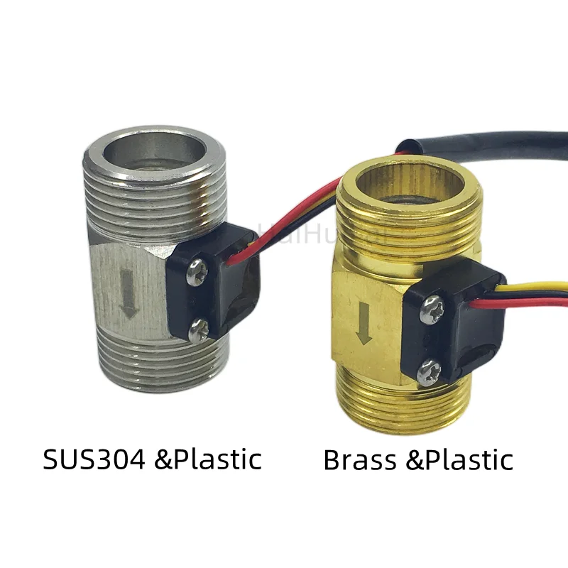 45MM G3/4 Stainless Steel DN20 Thread Water Flow Sensor Magnetic water flow meter digital g3/4 welding gas flowmeter
