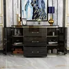 Design Shelves Kitchen Cabinets Complete Storage Wooden Nordic Kitchen Cabinets Pantry Modern Muebles De Cocina Home Furniture 3