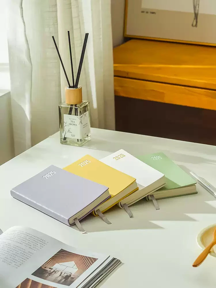 A6 Schedule Notebooks Portable Daily Weekly Planners 365 Days Calendar Journal School Office Supplies Agenda schedule notebook notebook diary journal notebook diary
