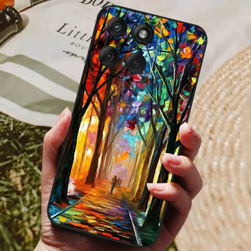 Shockproof Silicone Bumper Back Cover