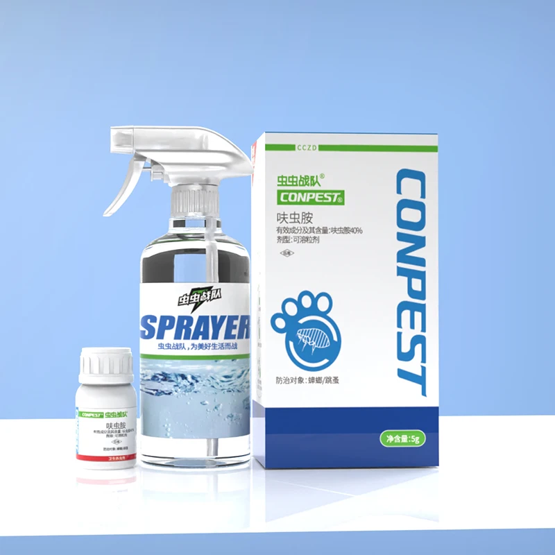 CONPEST 40% Dinotefuran SG رذاذ الآفات الداخلي للصراصير والبليز رذاذ المبيدات الحشرية المنزلية للاستخدام المنزلي