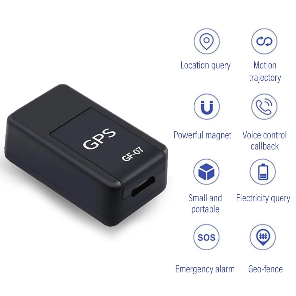 GF07 Tracker Strong Magnetic Car Vehicle Tracking Anti-lost Anti-theft Device Mini Portable Precise Positioning GPS Locator - Image 5