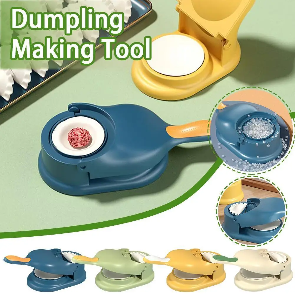 

2 In1 Dumpling Maker DIY Kit Wrapper Presser Manual Labor-Saving Ravioli Empanadas Dough Skin Molder Machine Kitchen Gadgets