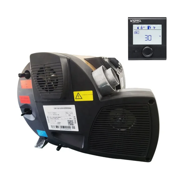 Chauffage combiné diesel intégré 6 kW 12 V pour camion, air et eau, pour accessoires de camping-car et caravane 1