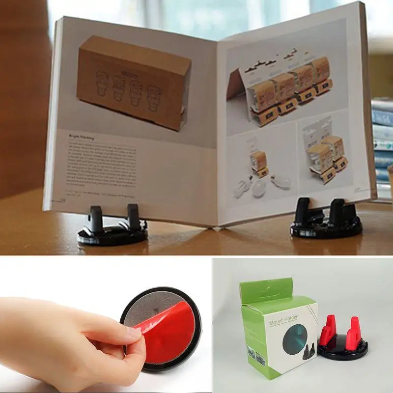 LX0E Silicone Mat Phone Holder Car Dashboard Mount Pad Stand For Cell Phone
