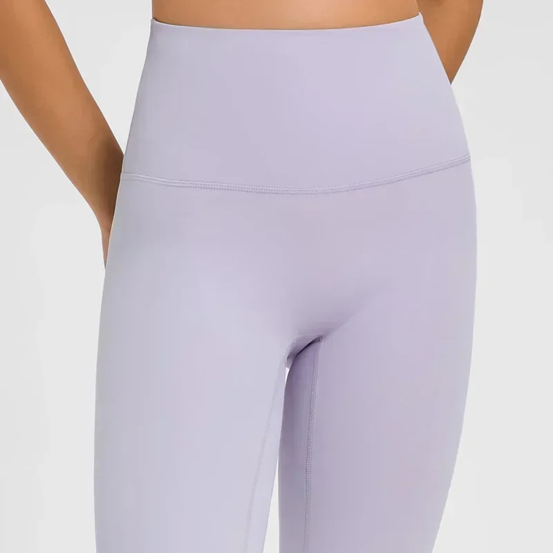 Lemon Align High-waisted Tight Shorts No Awkwardness Line Women Yoga Fitness High Elastic Quick Dry  5 Points Pants