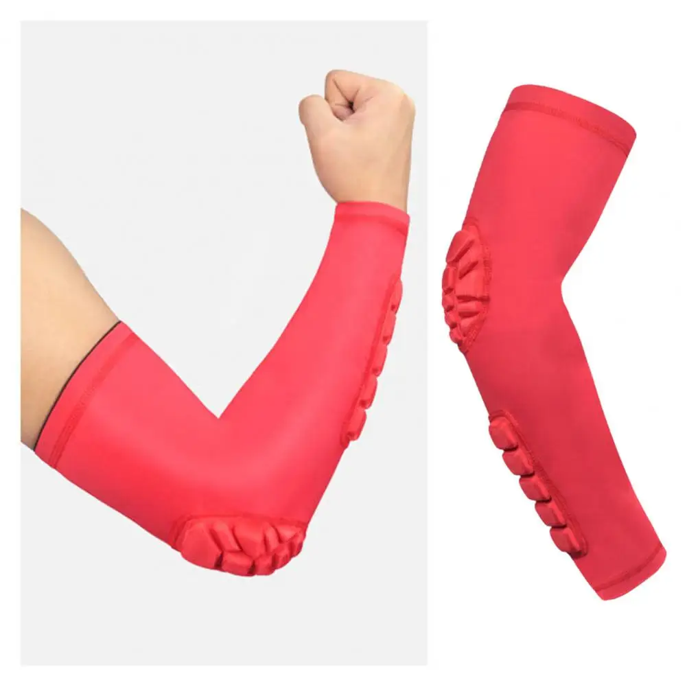 

Anti-slip Elbow Pad Soft Protective Padded Elbow Forearm Sleeves for Sports Anti-collision Compression Arm Support