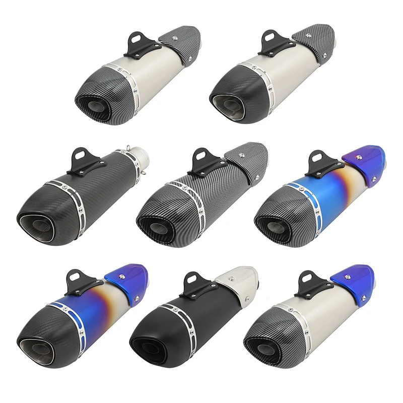 Motorcycle Full Exhaust System Modify Front Link Pipe Moto Muffler DB Killer Slip On For Honda CBR650R CBR650F CB650R CB650F - Image 2