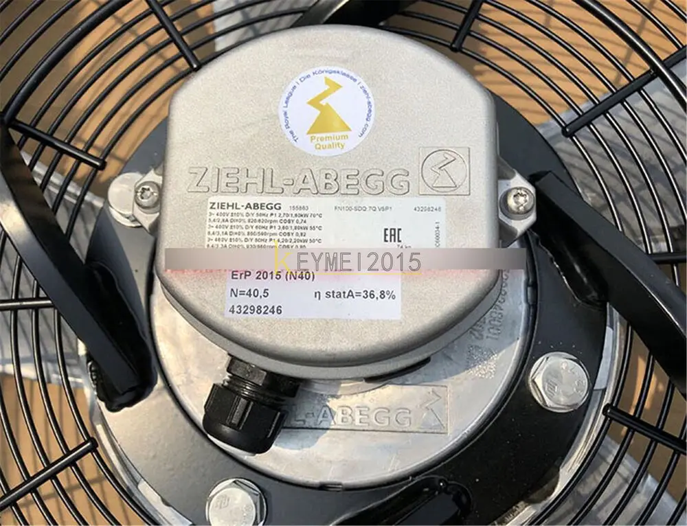 Устройство для вентиляции с осевым потоком Ziehl Abegg