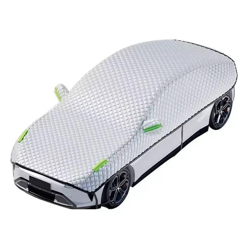 All-Season Protective Outdoor Car Cover with Sunshade & Snow Shield