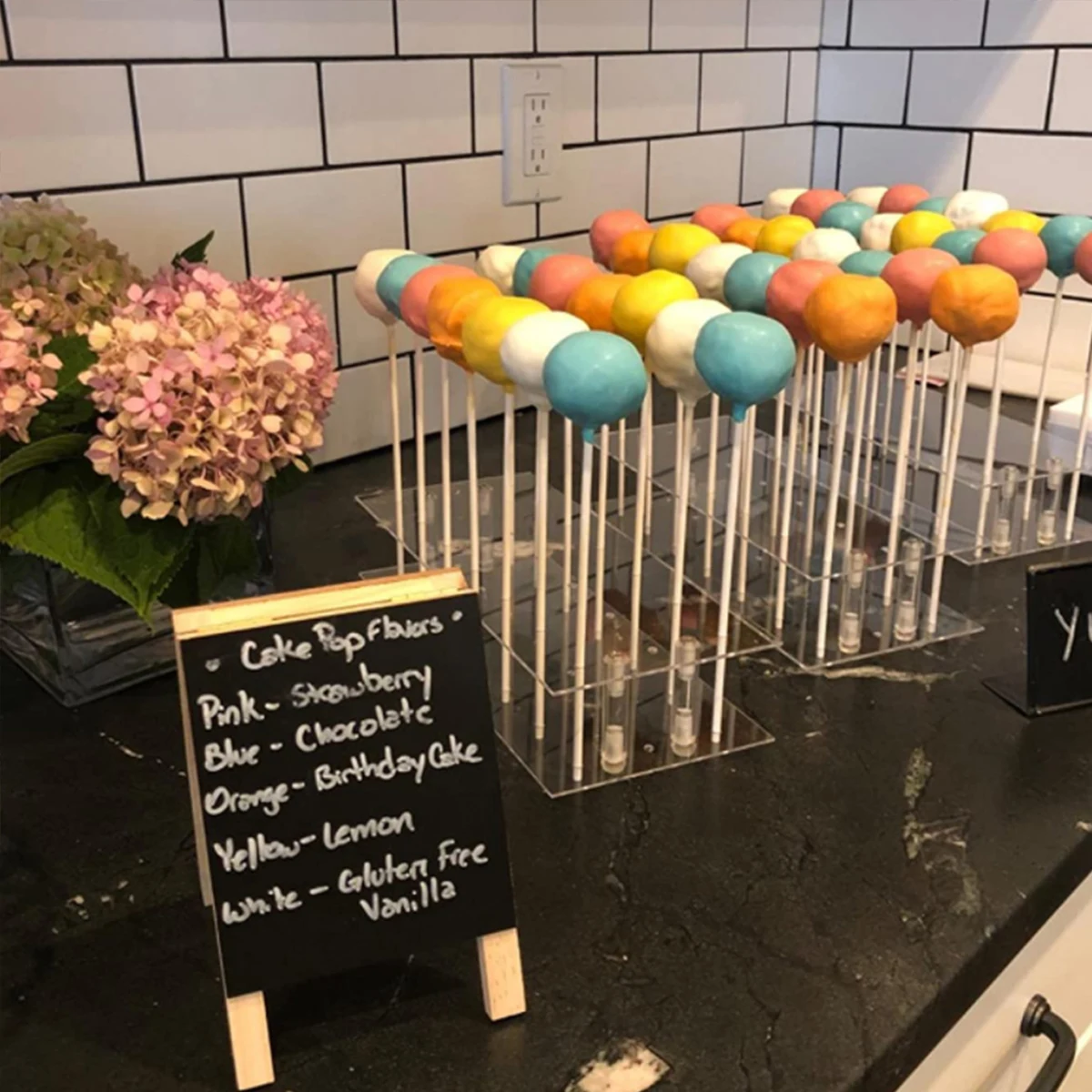 Acrylic Lollipop Stand 20/21Hole Transparent Lollipop Display Detachable Cake Stand Holder cake stand dessert stand lollipop rack for Party Decor Candy Holder
