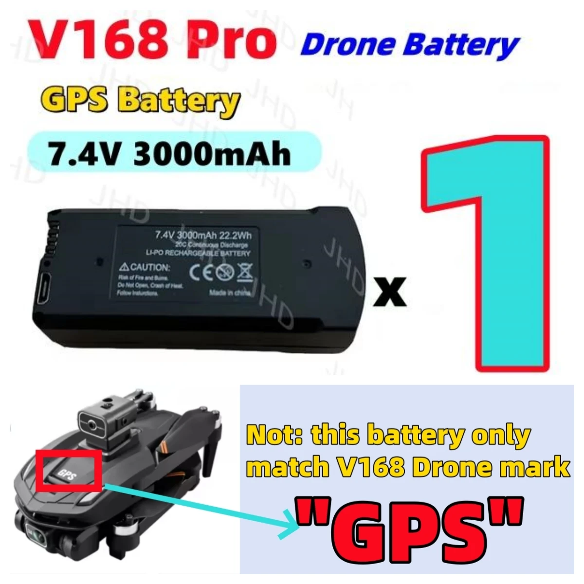 V168 GPS 3000mAh 1B