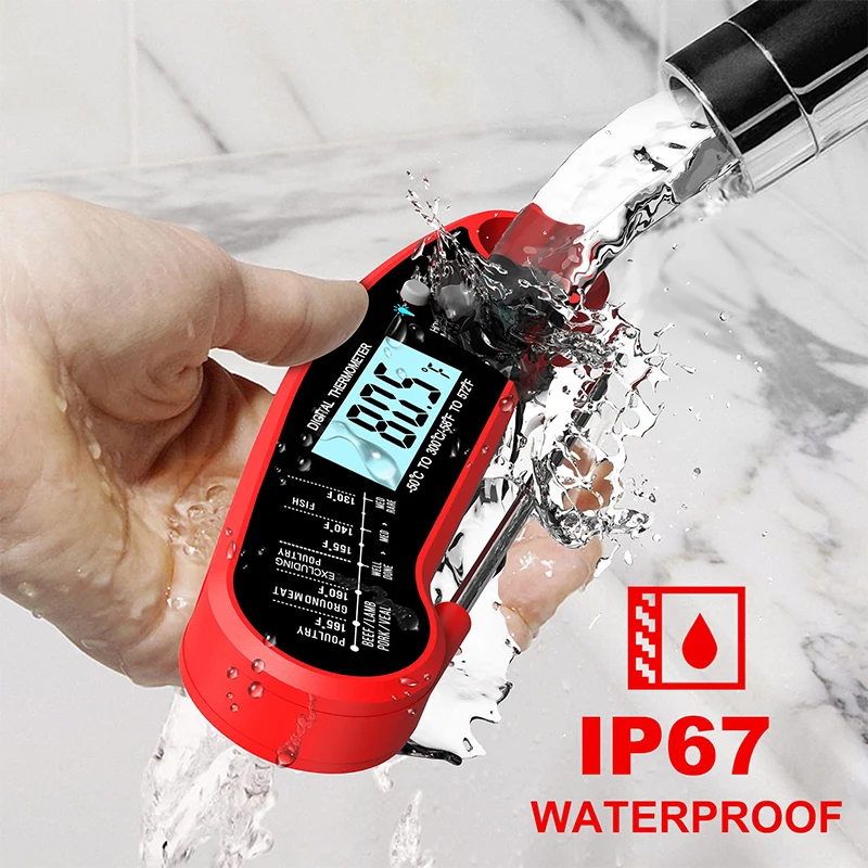 Waterproof Ultra-Fast Digital Meat Thermometer