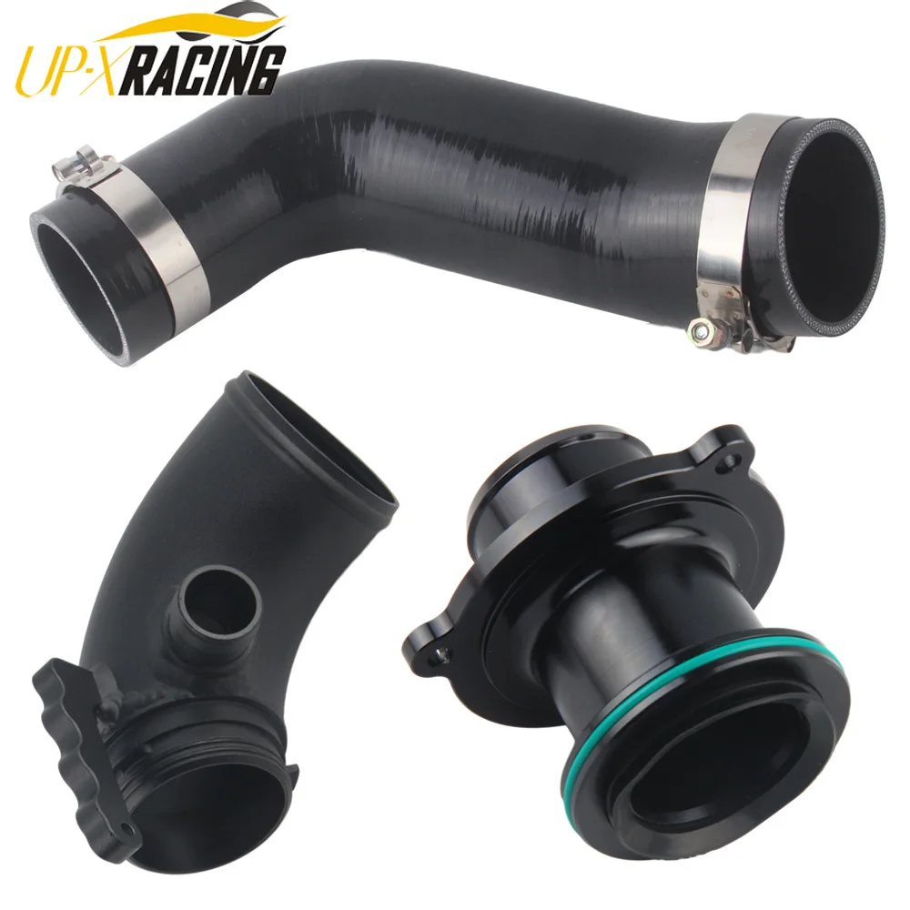 Spedizione Gratuita Tubo Di Aspirazione In Silicone Tubo Turbo Ingresso Gomito Silenziatore Elimina Per Vw Golf Mk7 R Audi 2015 + Ea888 3Gen Engine