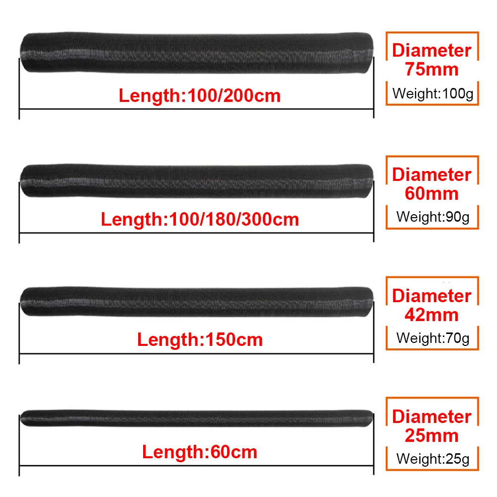 Air Diesel Parking Heater Duct Pipe Tube Hose 25mm 42mm 60mm 75mm Length For Webasto Eberspacher Extendable 100-500cm