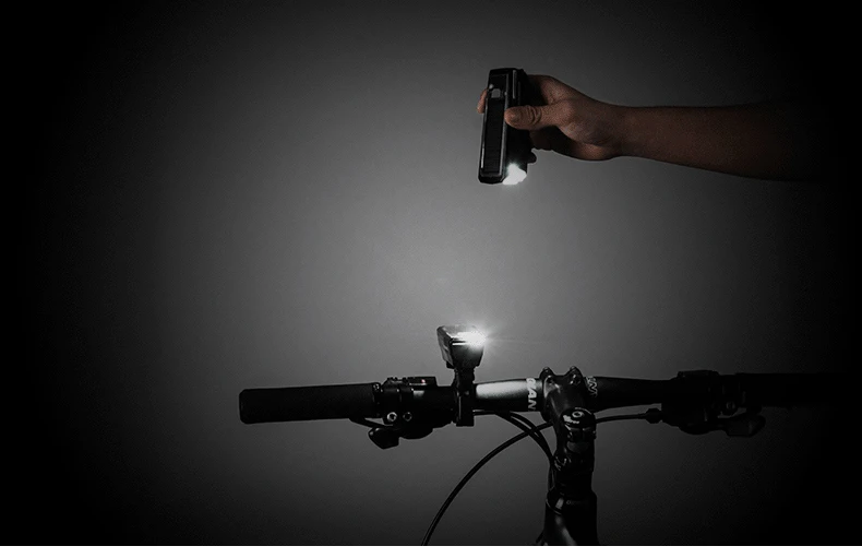 ROCKBROS Bicycle Light 2000mAh Bike Horn Light Solar USB Charge Headlight 120db Electronic Bell Smart Sensing Cycling Flashlight