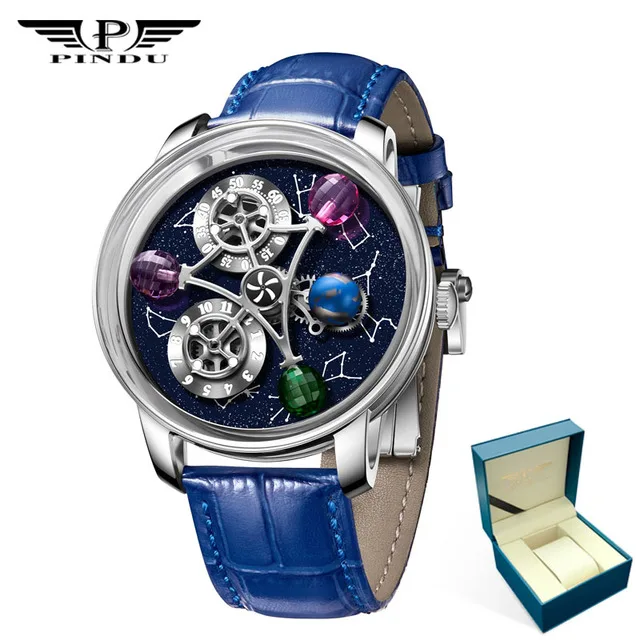 PINDU DESIGN メンズ腕時計 ミヨタ 8215 改良ムーブメント PINDU DESIGN メンズ腕時計 ミヨタ 8215 改良ムーブメント