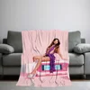 Singer E-Emilia Mernes Mp3 Music Blanket Skin friendly comfort warm soft plush blanket suitable sofa living room office bedroom 2