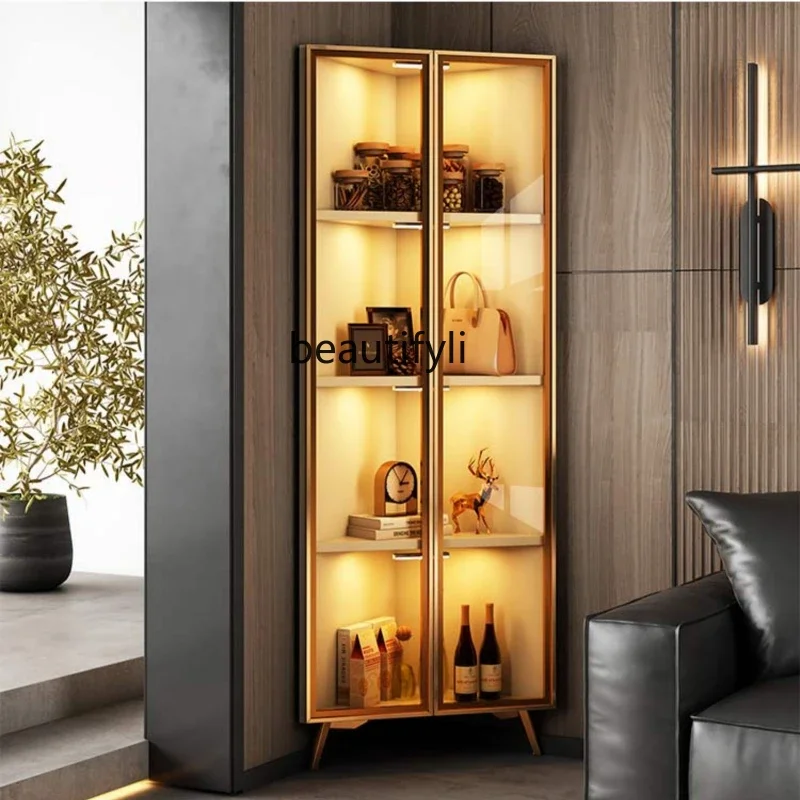 

Living Room Corner Triangle Small Basket Corner Wall Sofa Storage Corner Cabinet