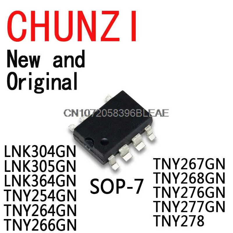 10PCS-New-and-Original-SOP-7-LNK304GN-LNK305GN-LNK364GN-TNY254GN ...