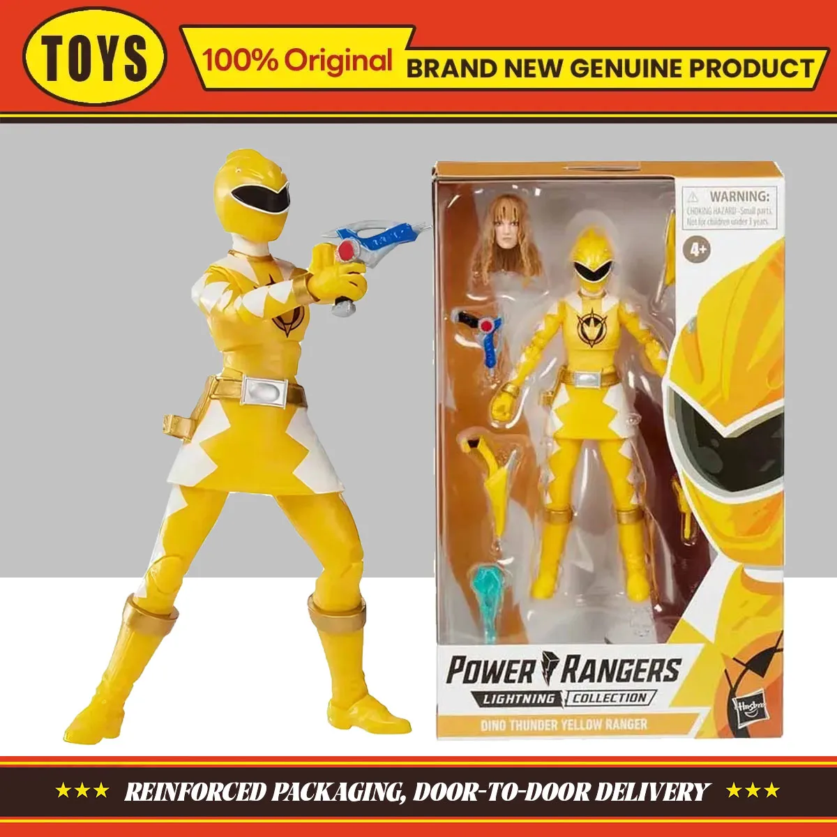 Hasbro Power Rangers colección de relámpagos Dino Thunder Ranger ...