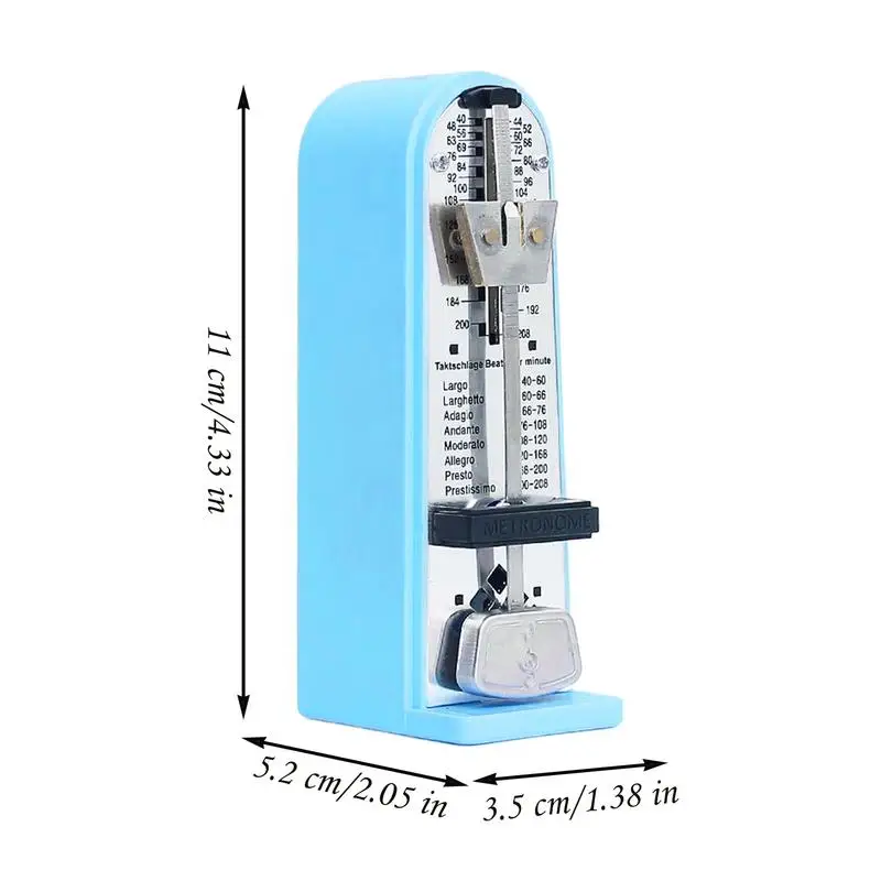 Mechanical Metronome Professional Piano Metronome Musical Instrument Accessories For Violin Ukulele Flute Trumpet Bass Guitar