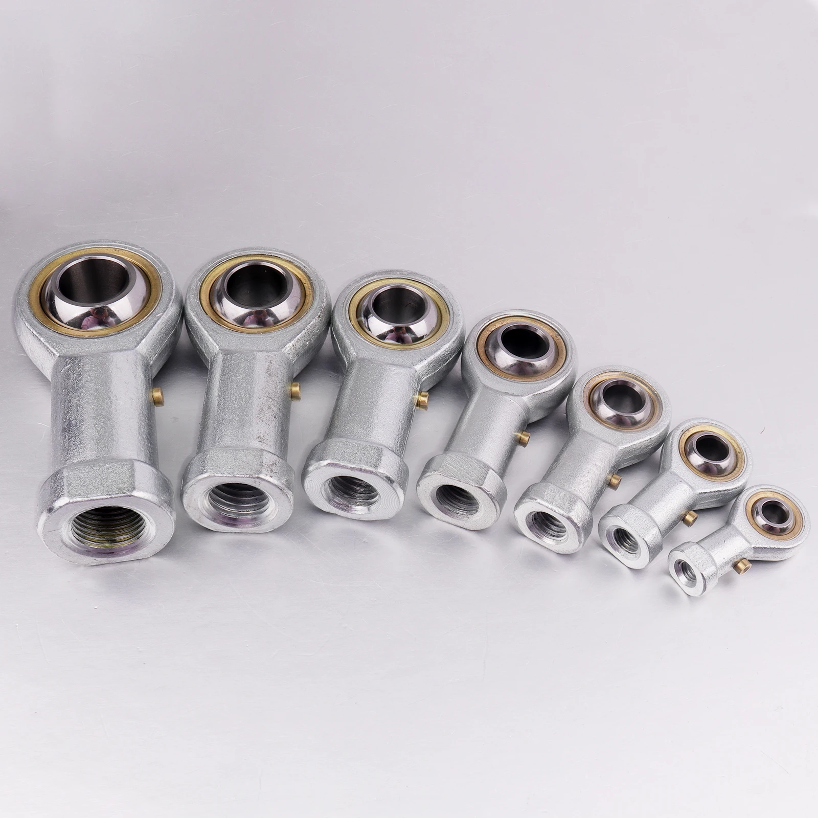 1PCS PHS M6 M8 M10 M12 M14 M16 M18 Metric Fish Eye Rod Ends Bearing Female Thread Ball Joint Right Hand