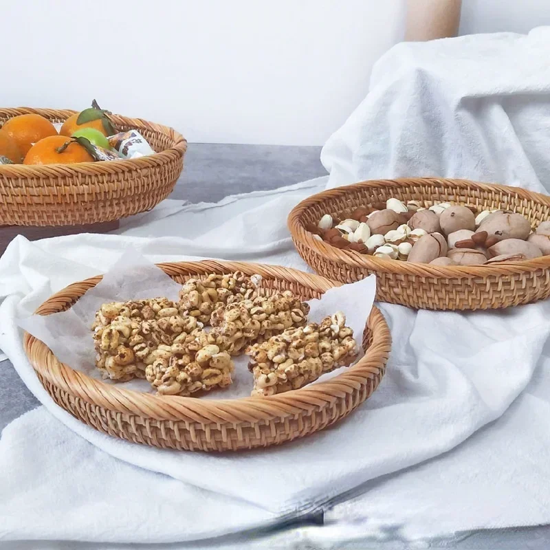 CESTINO CESTINI PER Il Pane Mini Cesto Di Fiori Legno Regalo Intrecciato EUR 7,99 - FR