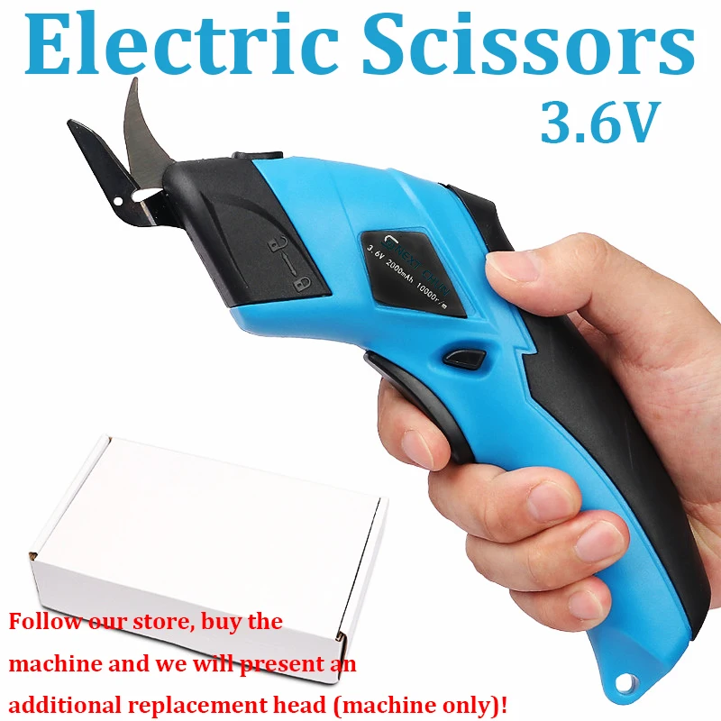 Electric Scissors Charging Leather Sewing Tailor Scissor For Cutting Cotton Fabric/Leather/Cloth And Other Materials