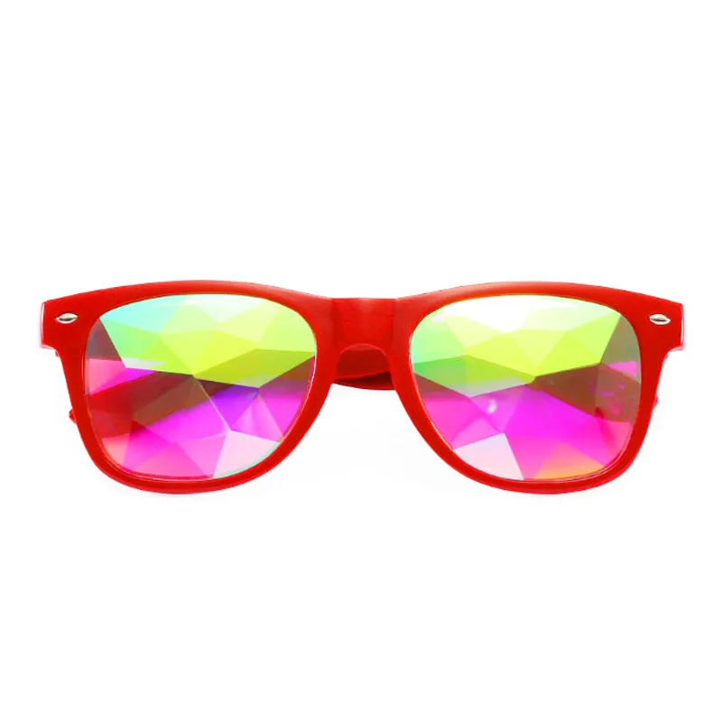 Party Prism Kaleidoscope Glasses Men Square/Ultimate EDM Rave Light Diffraction Festival Women Bar Diffracted Glass Lens Cosplay 4
