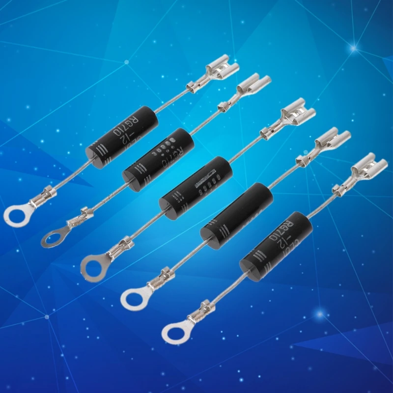 Microwave Oven Accessories Unidirectional Diode Rectifier 5Pcs New