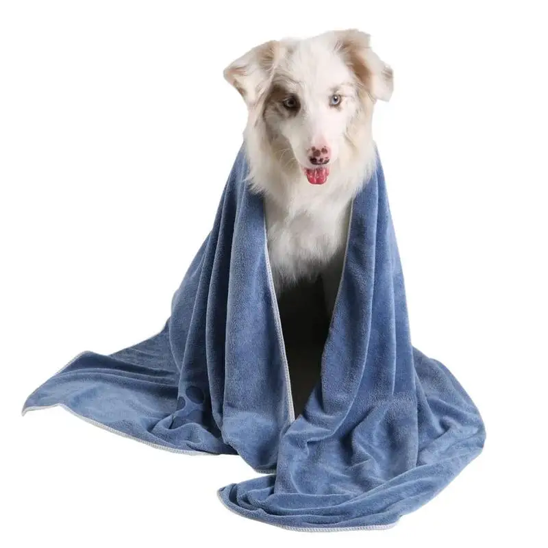 

Beach Towels For Dogs Cat Shower Washcloth With Microfiber Flexible Towel Dog Shower Bath Essentials For Bathroom Car Pet
