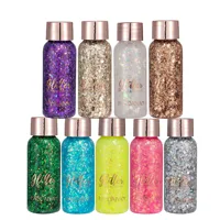 Handaiyan Nail Hair Body Face Eye Glitter Gel Art Loose Sequins Cream Chunky Glitter Eyeshadow Makeup Party Festival 1