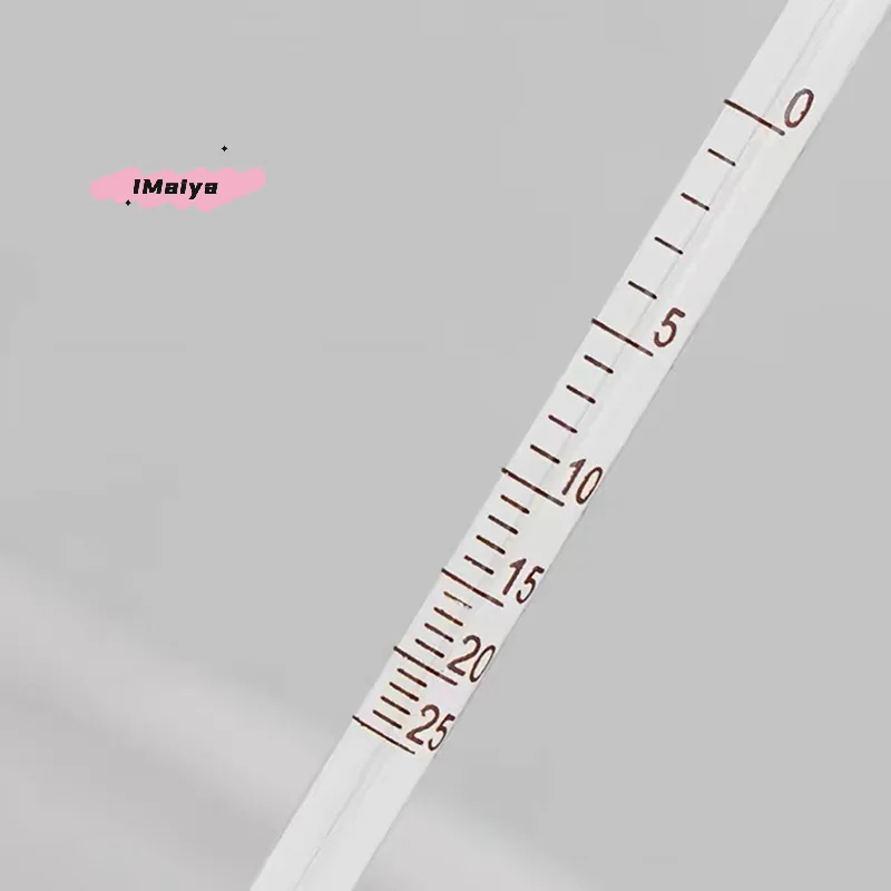 M-1pcs 유리 알코올 테스터 알코올 온도계 와인 미터 0-20도 유리 막대 측정 도구 레드 와인용 유리 재료