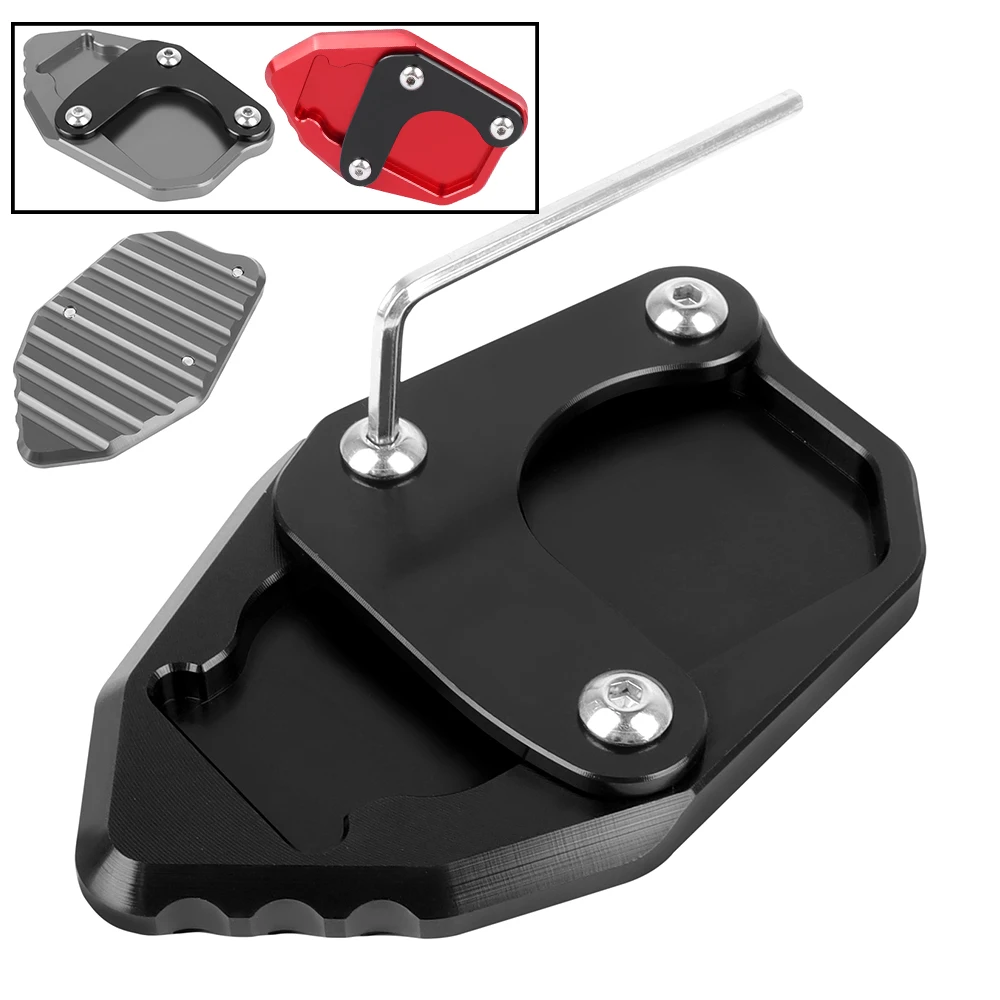 

CRF300L Kickstand For CRF 300 L CRF 300 Rally 2020 2021-2023 Motorcycle CNC Foot Side Stand Extension Support Enlarge Plate Pad