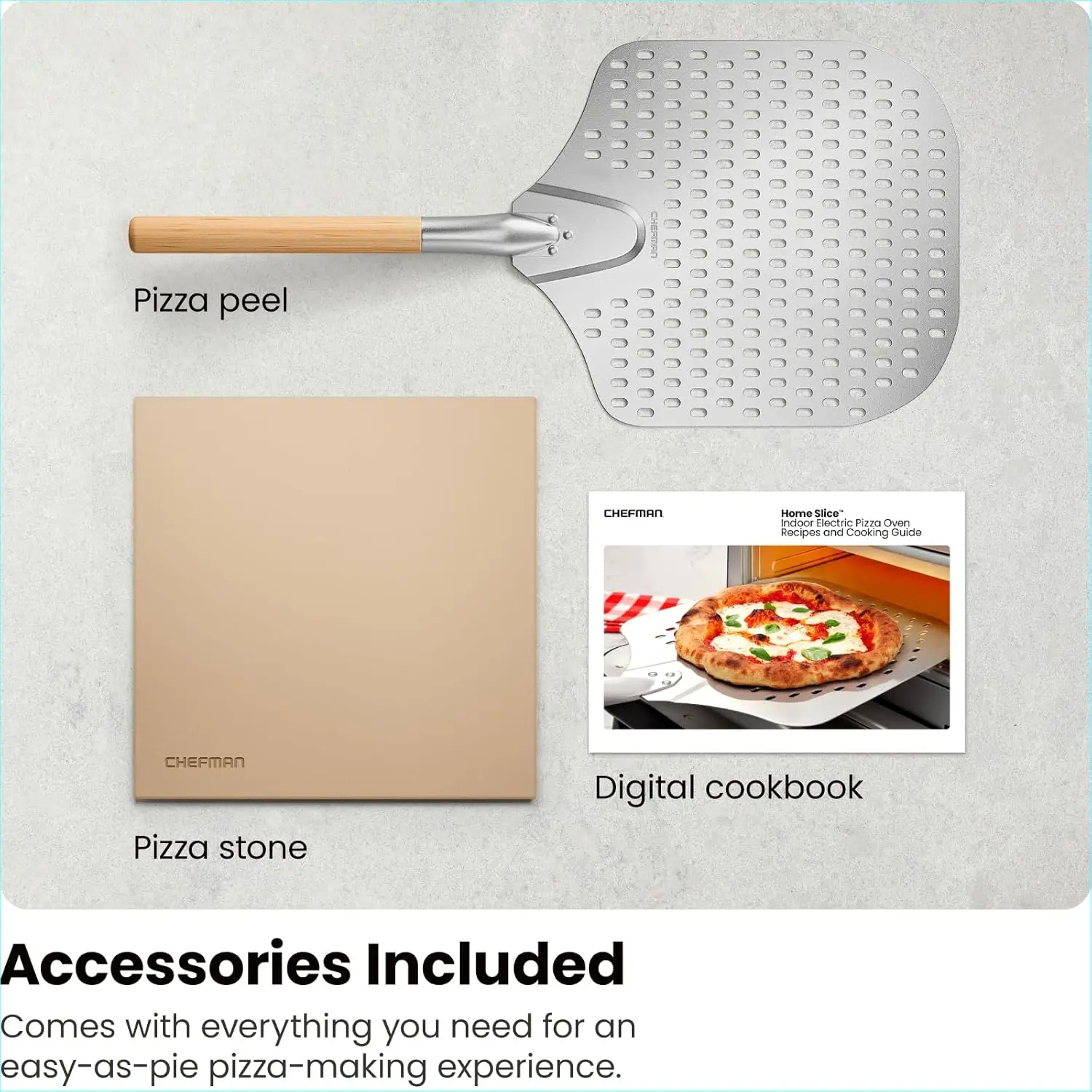 Indoor Pizza Oven - Makes 12 Inch Pizzas in Minutes, Heats up to 800°F - Countertop Electric Pizza Maker with 5 Touchscreen Pres 6