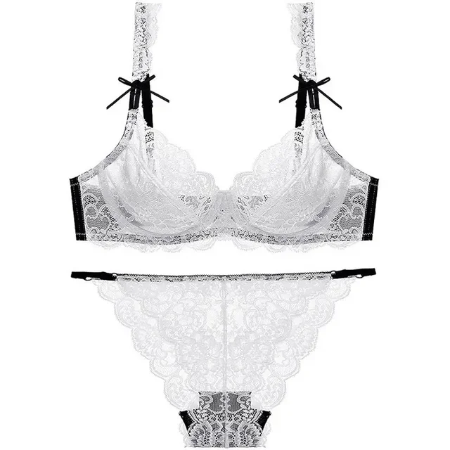 Transparent Ultra-thin Lace Lingerie Set 3