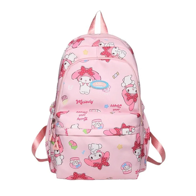 

Hello Kitty school bag for female junior high school students, cute and fashionable backpack, versatile cartoon student backpack